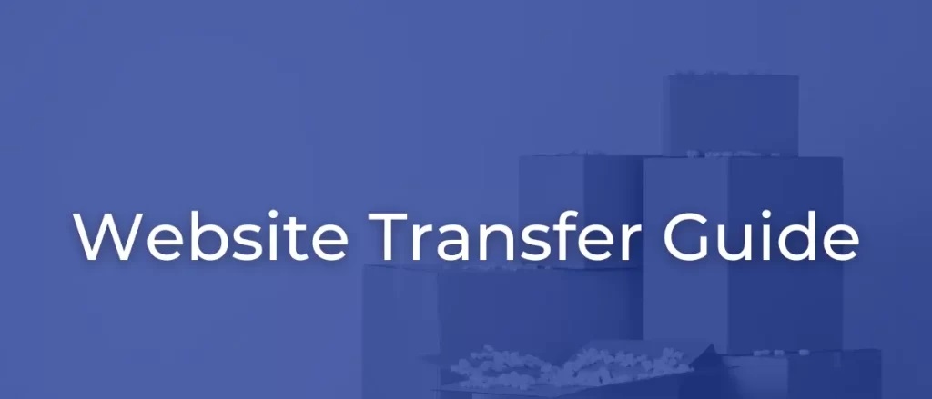 Website transfer