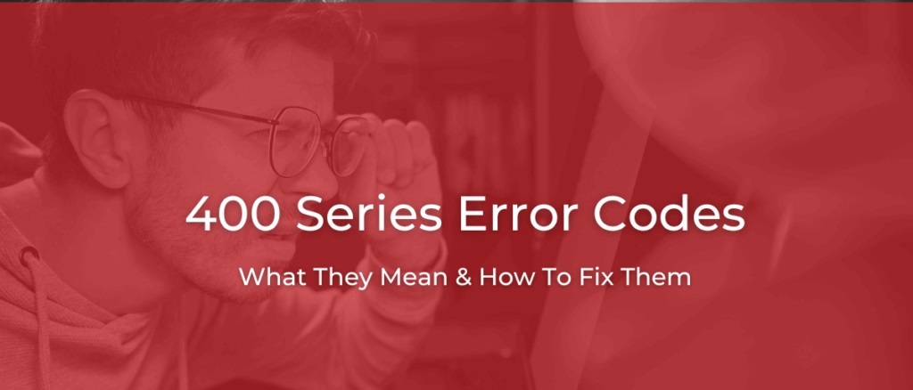 400 series Error